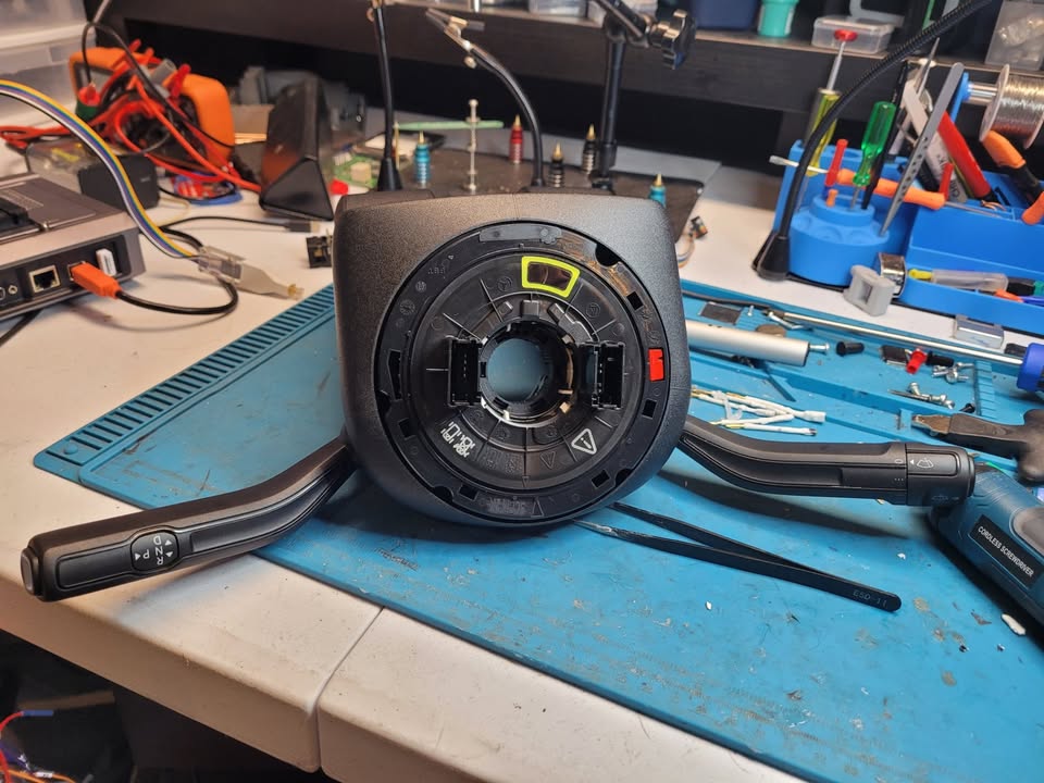 Mercedes-Benz Steering Column Switch Repair — photo 1