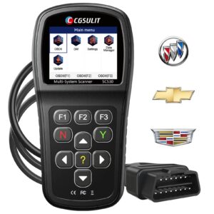 GM Chevrolet Buick OBD2 scanner
