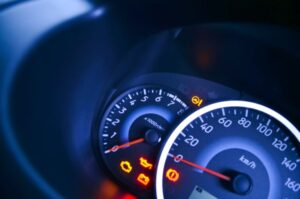 Car dashboard warning lights